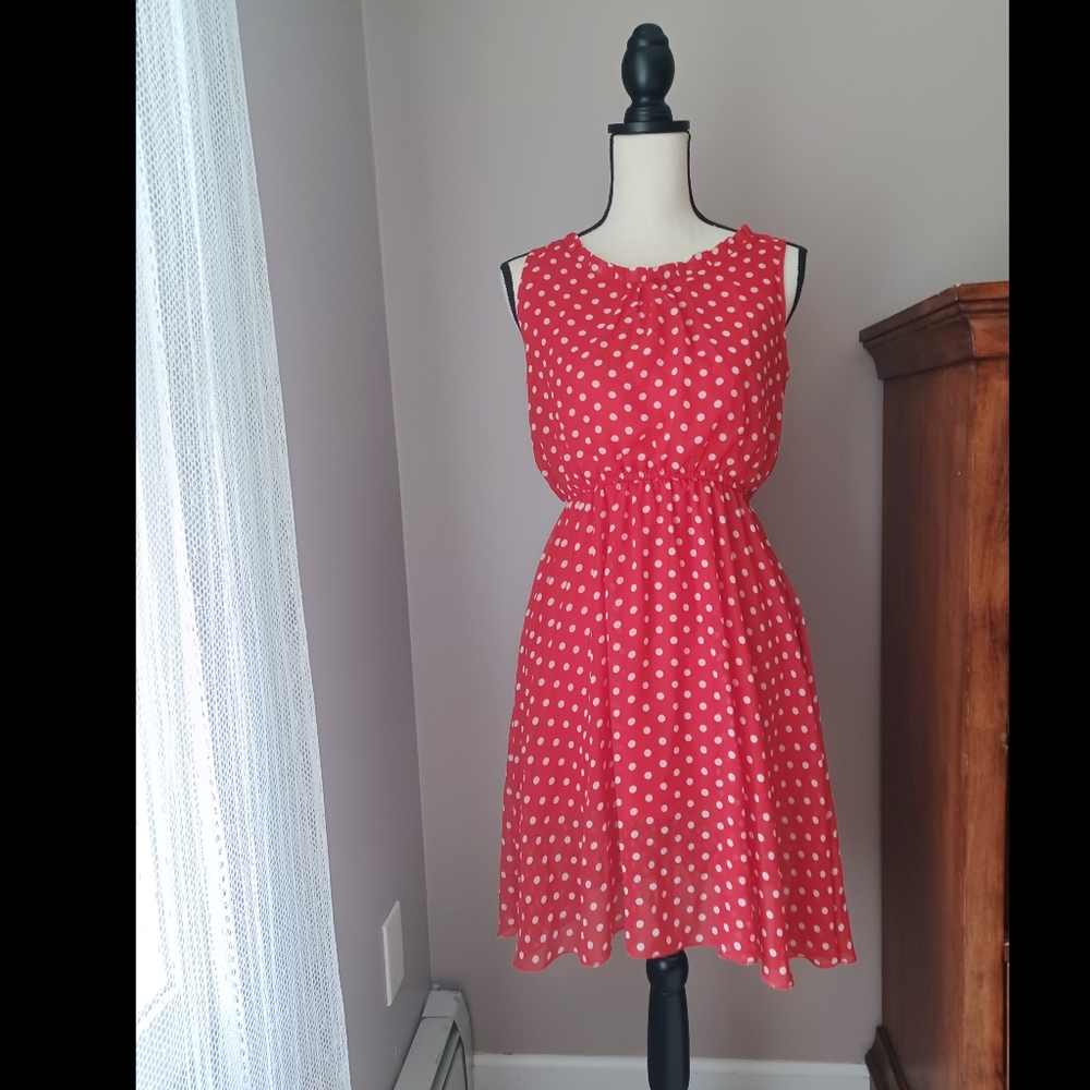 Red Polka Dot Dress